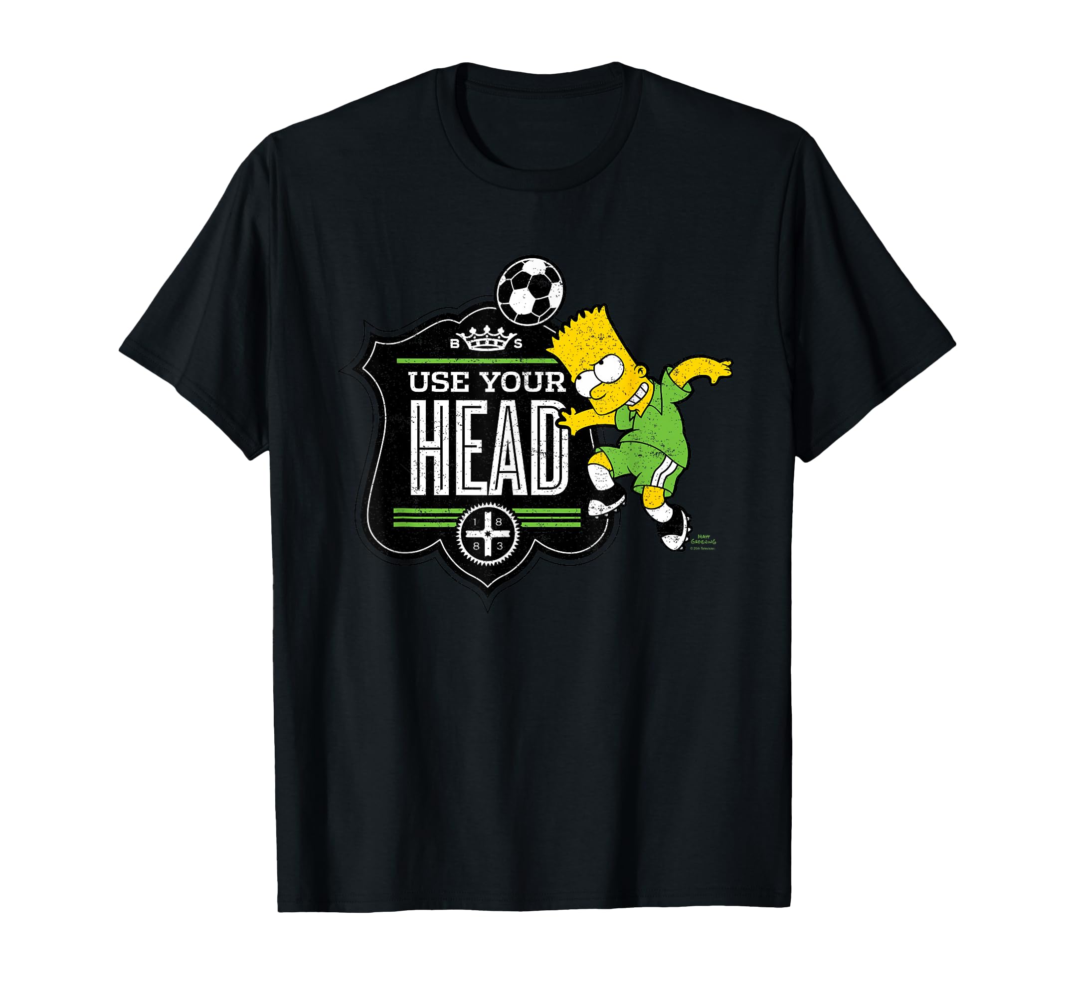 Simpsons Soccer Bart Simpson Use Your T-Shirt - Streetwear Style Unisex - T-Shirt, Sweatshirt, Hoodie