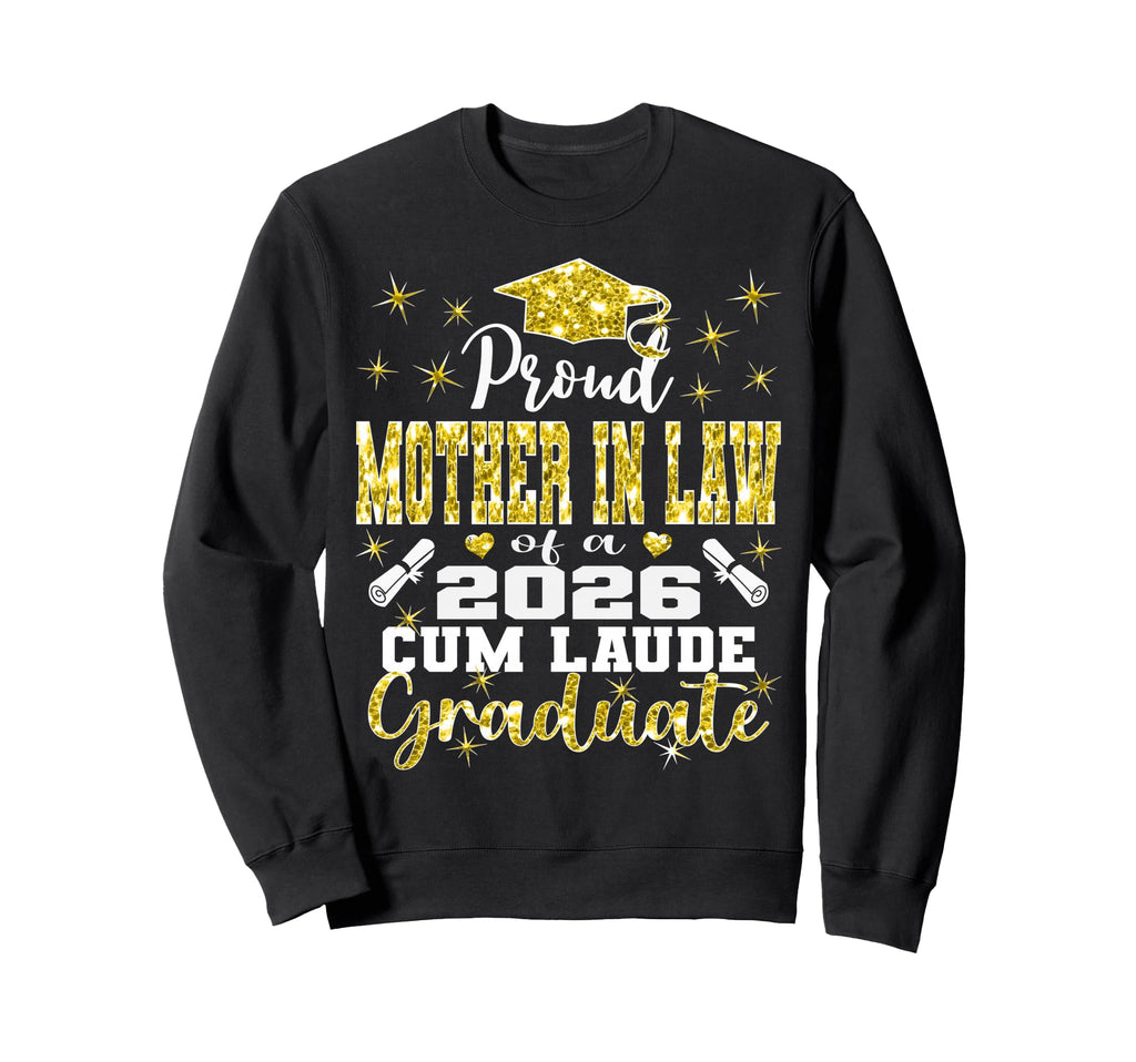 Proud Mother Law 2026 Cum Laude Sweatshirt - Custom Art Print Men Women - T-Shirt, Sweatshirt, Hoodie