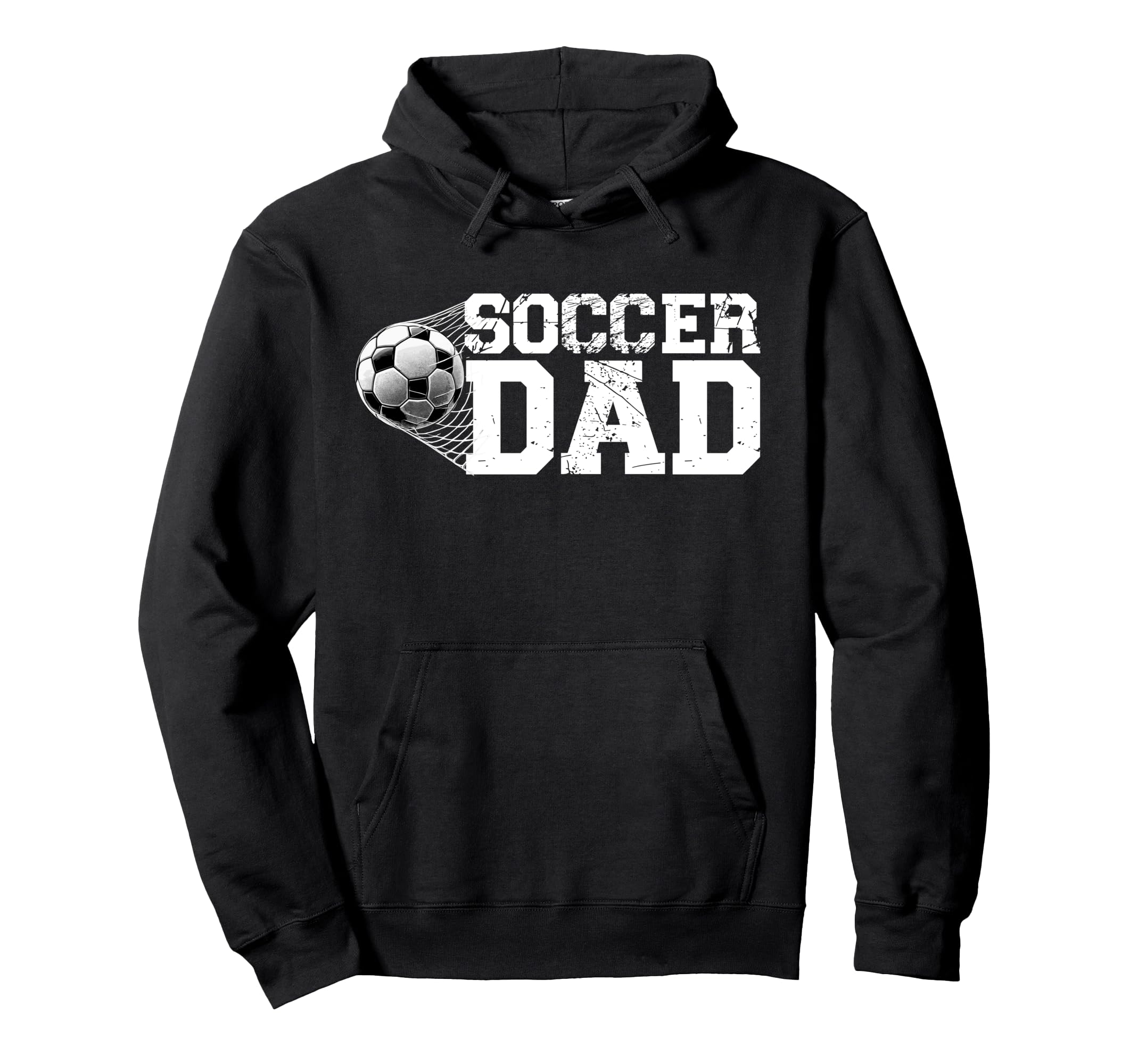 Soccer Dad Fatherhood Papa Soccer Hoodie - Casual Everyday Wear for Adults - T-Shirt, Sweatshirt, Hoodie