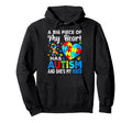 Big Piece My Heart Has Autism And Hoodie - Aesthetic Graphic Men Women - T-Shirt, Sweatshirt, Hoodie