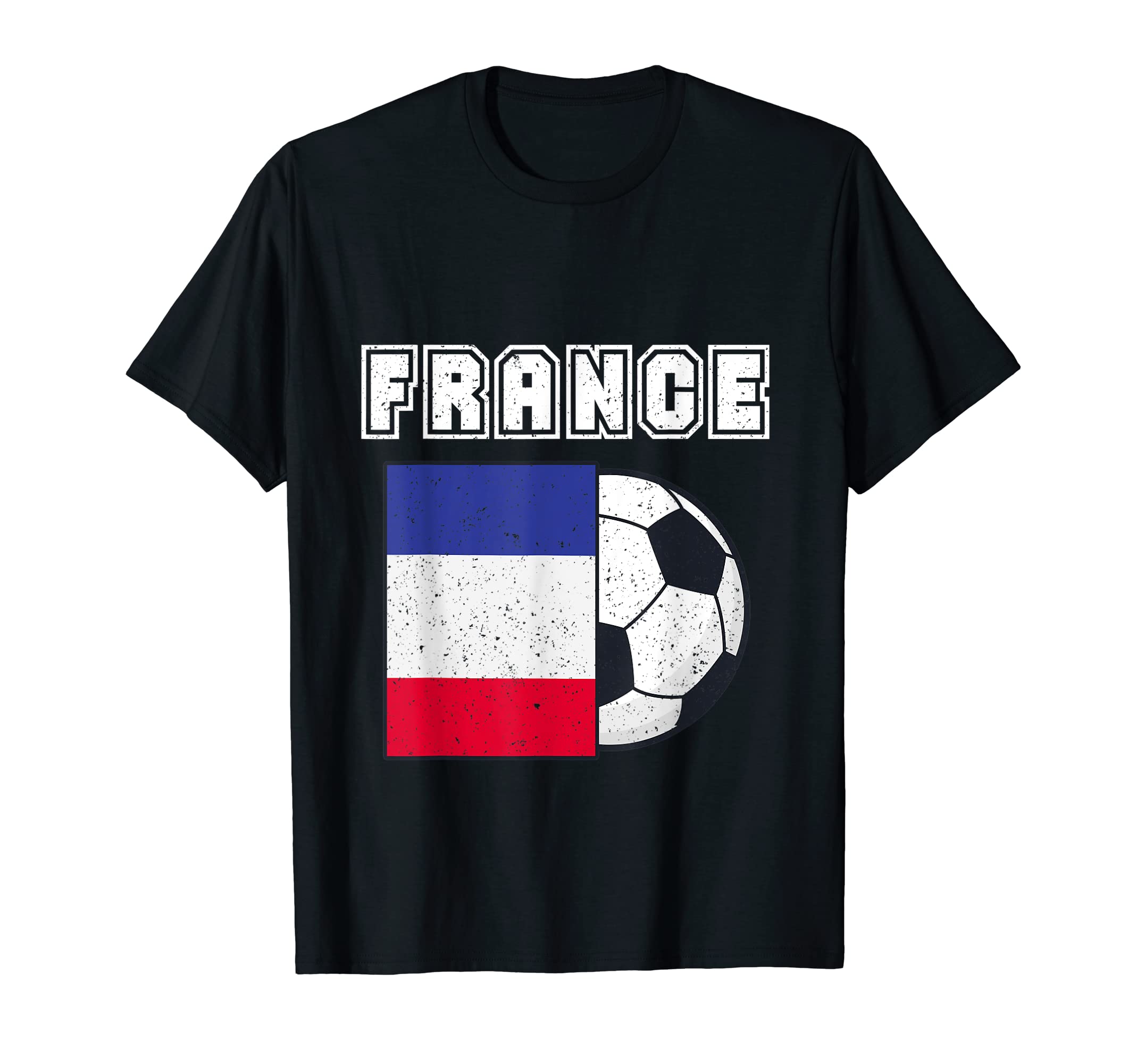 France Soccer Team Flag T-Shirt - Aesthetic Graphic for Adults - T-Shirt, Sweatshirt, Hoodie