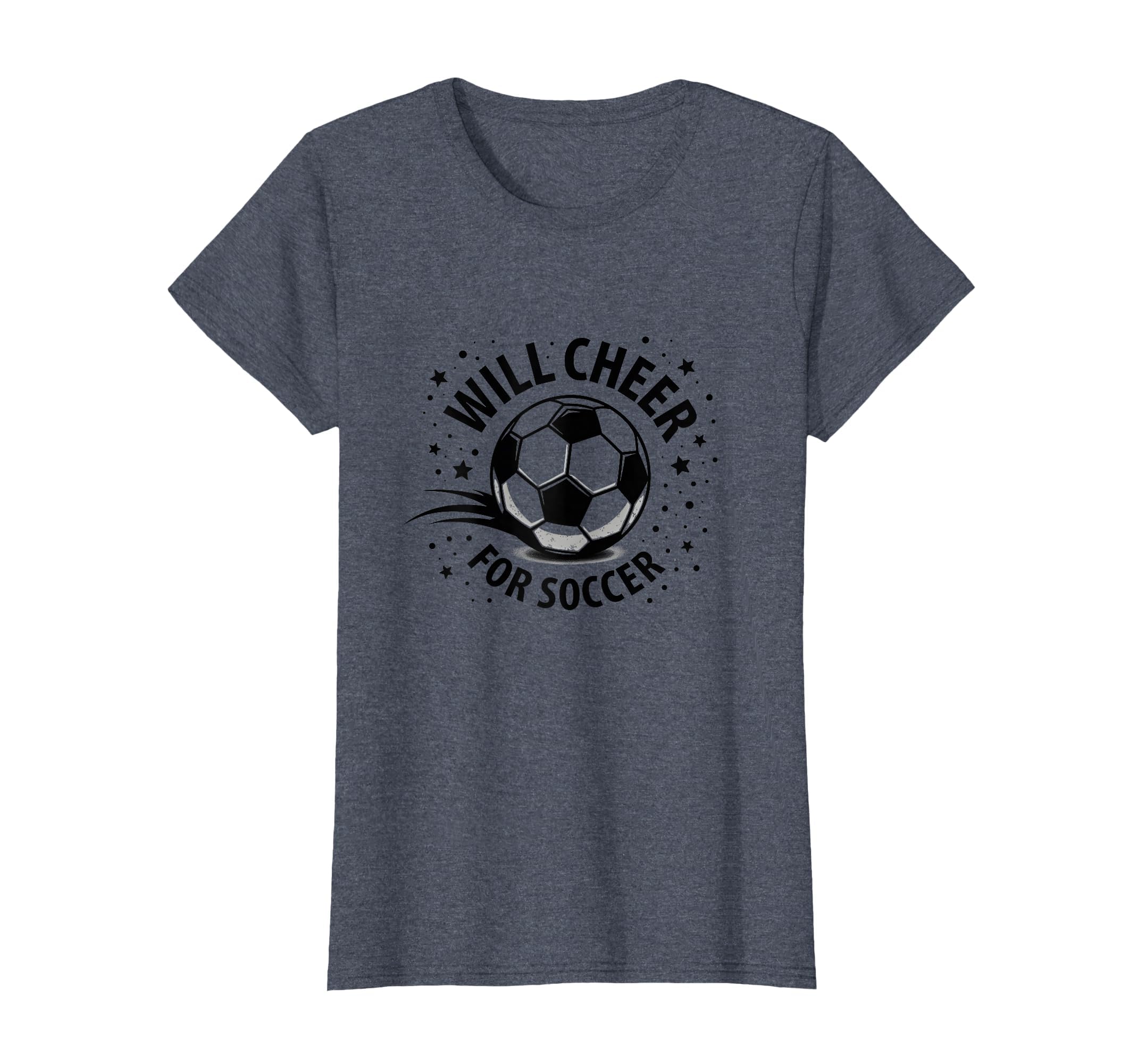 Will Cheer Soccer Spirited Fan Sports Ball T-Shirt - Unique Graphic Unisex - T-Shirt, Sweatshirt, Hoodie