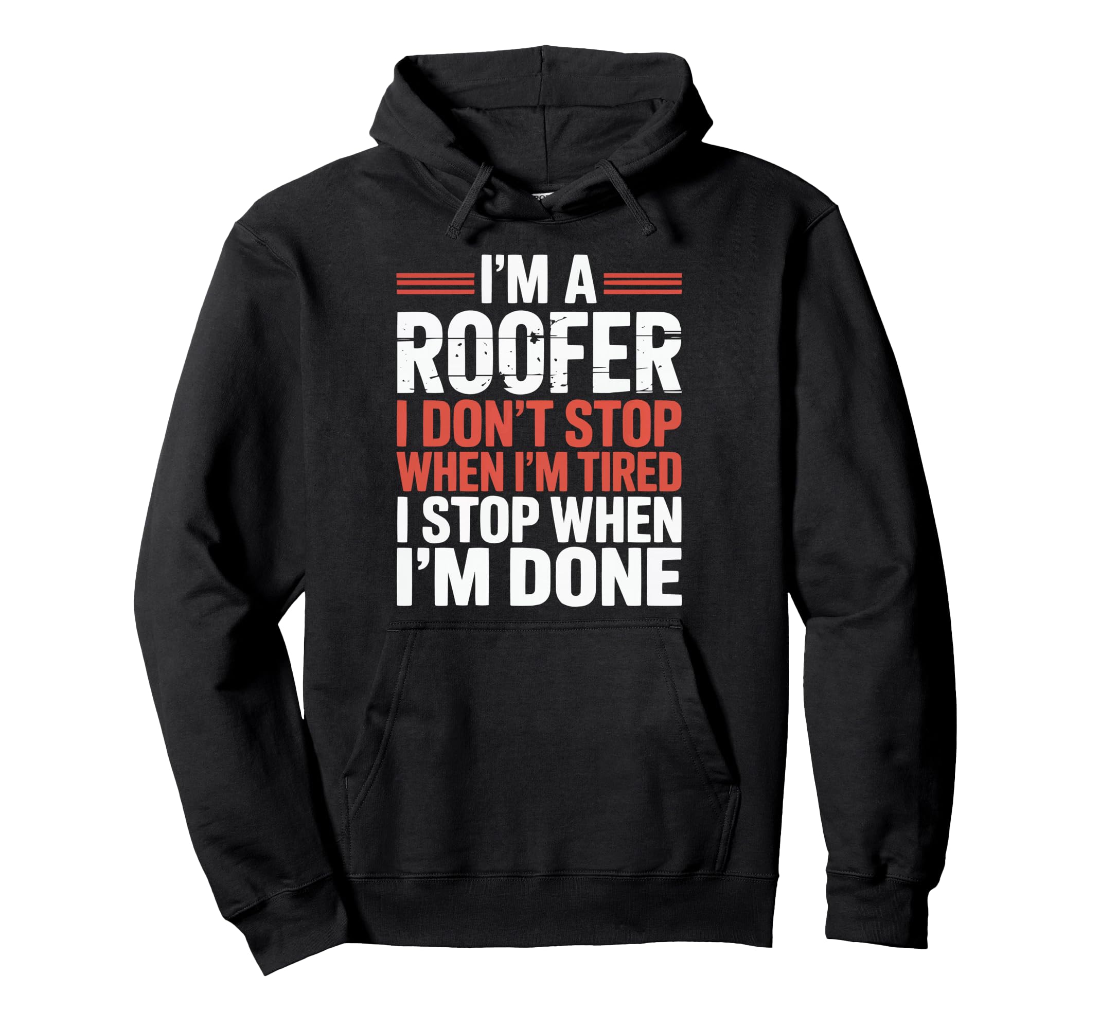 Roofer Dad Roof Mechanic Profession Hoodie - Casual Everyday Wear Unisex - T-Shirt, Sweatshirt, Hoodie