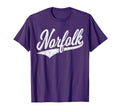 Norfolk Virginia Varsity Script Sports T-Shirt - Streetwear Style Unisex - T-Shirt, Sweatshirt, Hoodie