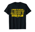 Mens Proud To Be Army Father Law T-Shirt - Fun Novelty Design for Adults - T-Shirt, Sweatshirt, Hoodie