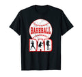 Mens Mens Baseball Dad Baseball Player T-Shirt - Graphic Print for Adults - T-Shirt, Sweatshirt, Hoodie