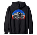 Monster Truck Dad Fathers Day Click More Hoodie - Fun Novelty Design Unisex - T-Shirt, Sweatshirt, Hoodie