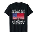 Mens Proud Dad Granpappy Military T-Shirt - Minimalist Print Unisex - T-Shirt, Sweatshirt, Hoodie