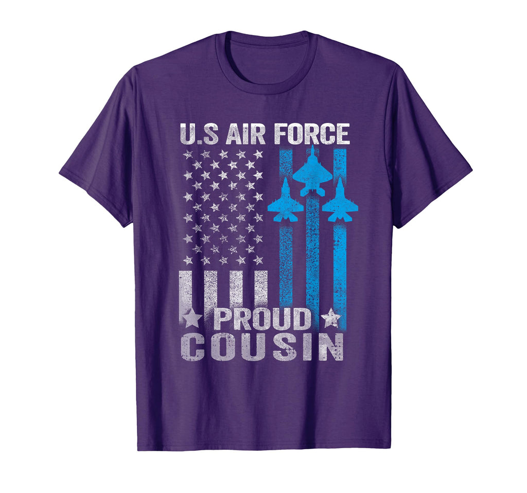 Proud Cousin Us Air Force Usaf T-Shirt - Streetwear Style for Adults - T-Shirt, Sweatshirt, Hoodie