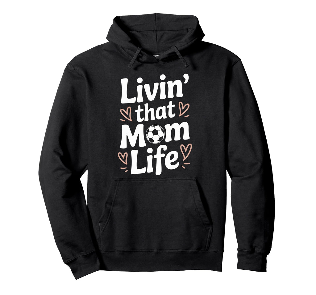 Goalkeeper Lover Mom And Soccer Team Hoodie - Minimalist Print for Adults - T-Shirt, Sweatshirt, Hoodie