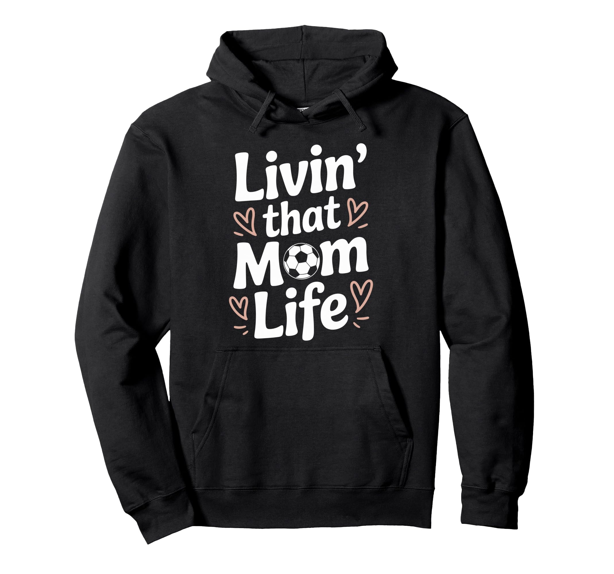 Goalkeeper Lover Mom And Soccer Team Hoodie - Minimalist Print for Adults - T-Shirt, Sweatshirt, Hoodie