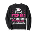 Proud Step Dad 5Th Grade Graduate Sweatshirt - Unique Graphic for Adults - T-Shirt, Sweatshirt, Hoodie