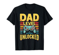 Dad Level Unlocked Funny Gamer Dad T-Shirt - Aesthetic Graphic Men Women - T-Shirt, Sweatshirt, Hoodie
