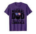 Bearded Dad Just Normal Dad Trying Not T-Shirt - Minimalist Print Unisex - T-Shirt, Sweatshirt, Hoodie