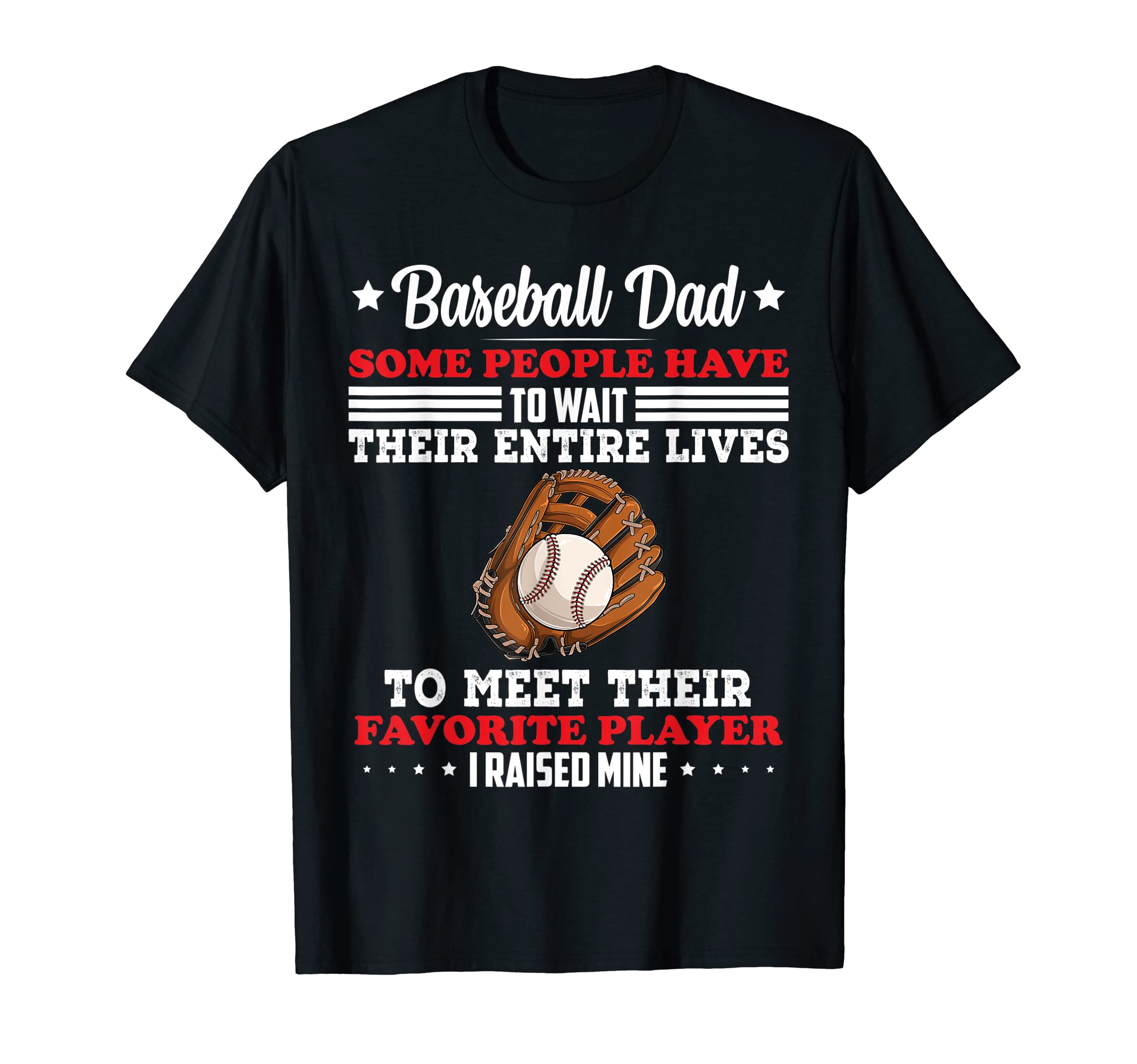 Mens Baseball Dad Sport Lovers Dad I T-Shirt - Unique Graphic Unisex - T-Shirt, Sweatshirt, Hoodie