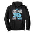 Dad Twins Father Two Twin Dad Hoodie - Fun Novelty Design Unisex - T-Shirt, Sweatshirt, Hoodie