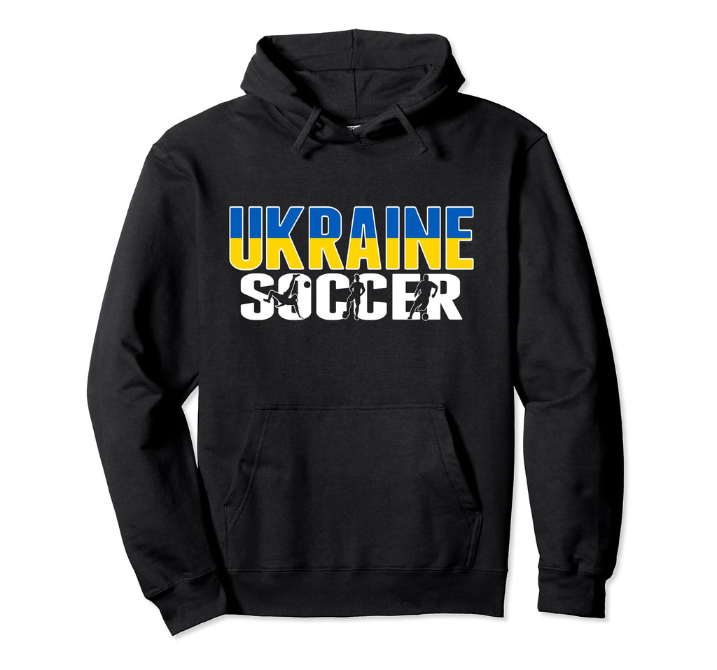 Ukraine Soccer Fans Jersey Ukrainian Hoodie - Minimalist Print Unisex - T-Shirt, Sweatshirt, Hoodie