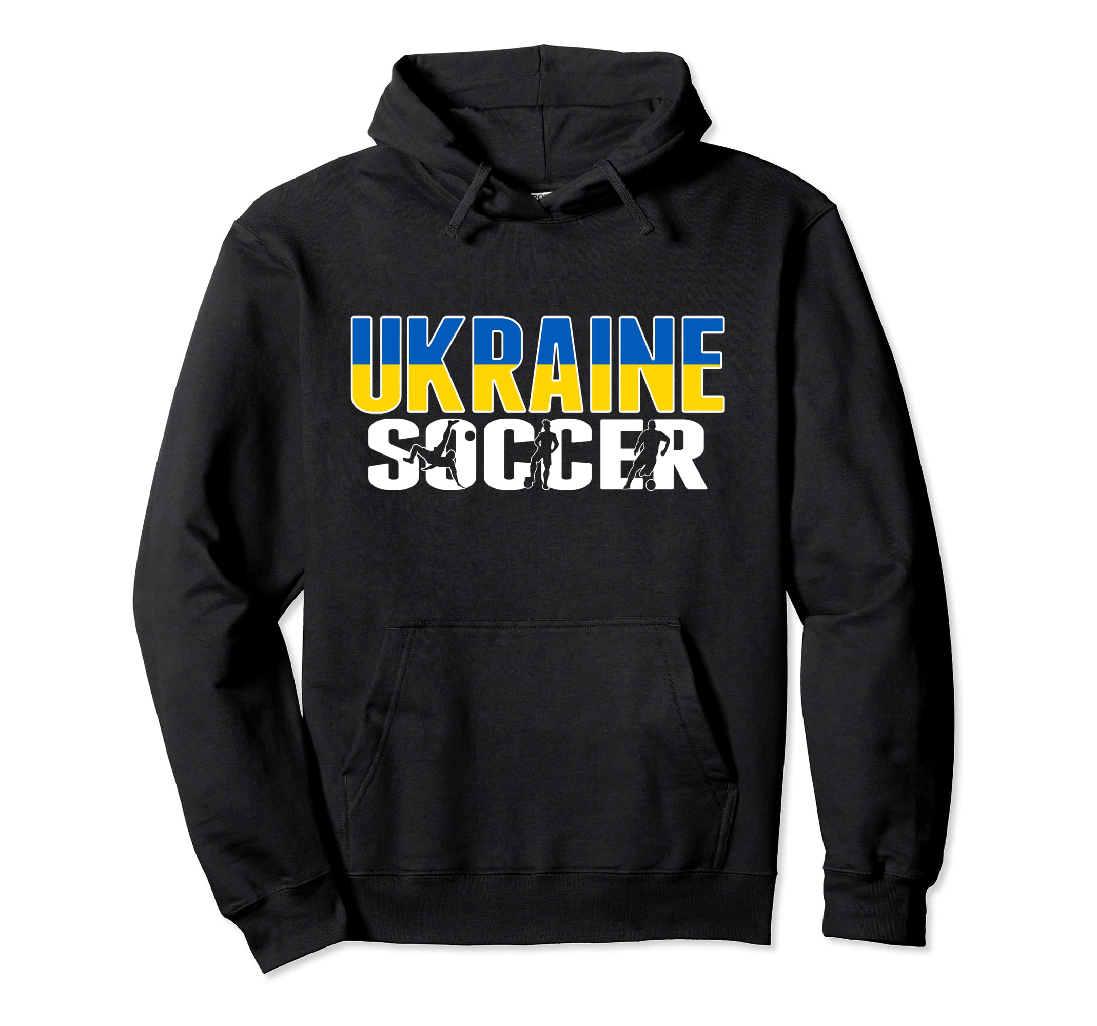 Ukraine Soccer Fans Jersey Ukrainian Hoodie - Minimalist Print Unisex - T-Shirt, Sweatshirt, Hoodie