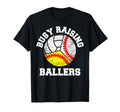 Busy Raising Ballers Funny Baseball T-Shirt - Graphic Print Unisex - T-Shirt, Sweatshirt, Hoodie