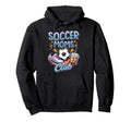 Soccer Moms Club Sports Mom Mothers Day Hoodie - Trendy Graphic Men Women - T-Shirt, Sweatshirt, Hoodie