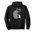 Daddy Bear Pajama Grey Buffalo Plaid Hoodie - Fun Novelty Design Men Women - T-Shirt, Sweatshirt, Hoodie