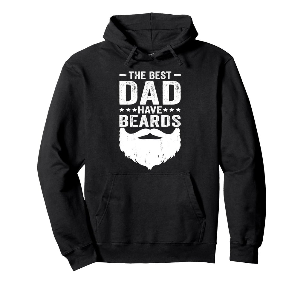 Best Dads Have Beards Funny Fathers Day Hoodie - Aesthetic Graphic Unisex - T-Shirt, Sweatshirt, Hoodie