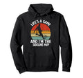 Lifes Game And Im Sideline Mvp Soccer Hoodie - Fun Novelty Design Unisex - T-Shirt, Sweatshirt, Hoodie