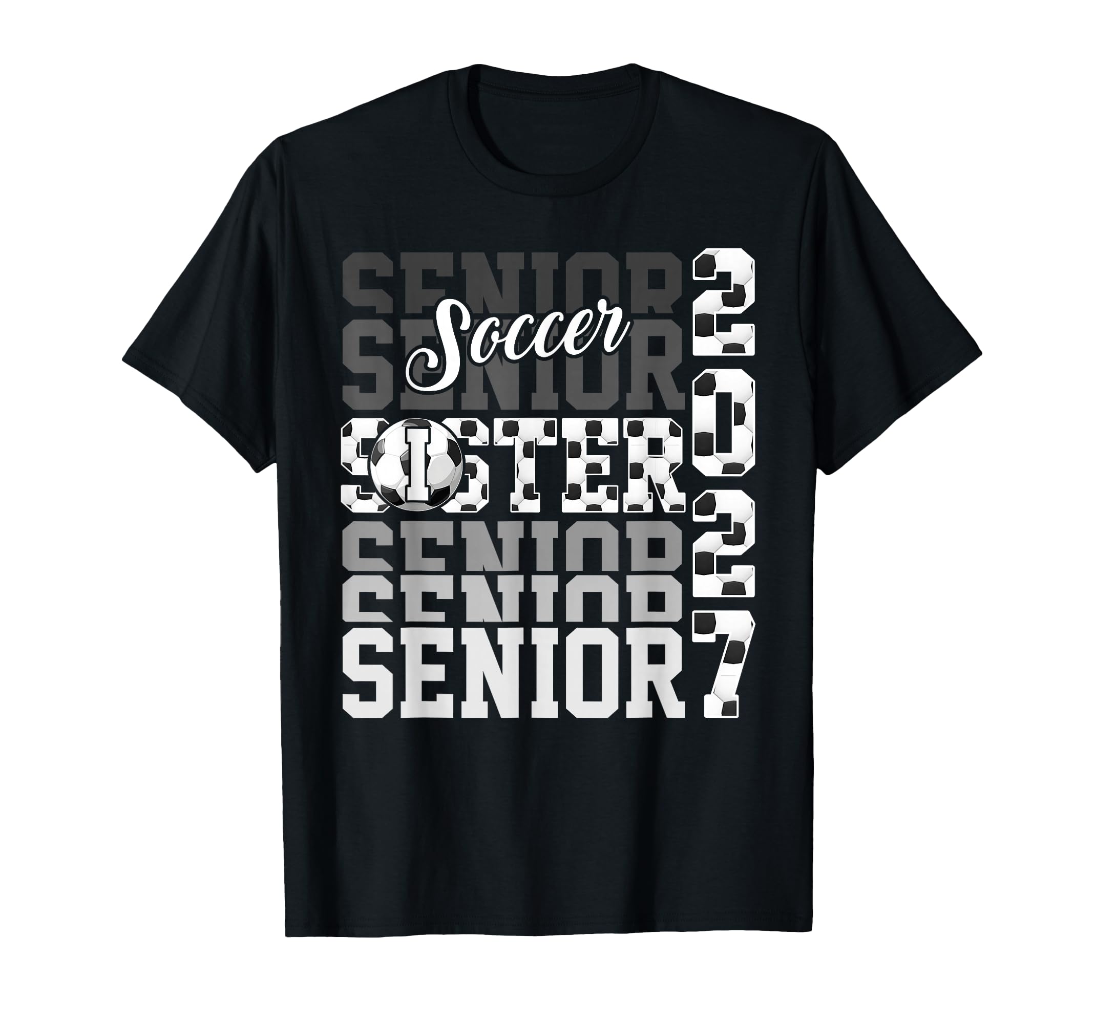 Senior 2027 Soccer Sister Proud Family T-Shirt - Trendy Graphic Unisex - T-Shirt, Sweatshirt, Hoodie