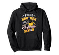 Proud Brother Softball Senior 2027 Hoodie - Graphic Print Men Women - T-Shirt, Sweatshirt, Hoodie