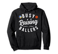 Busy Raising Ballers Volleyball Hoodie - Novelty Apparel Men Women - T-Shirt, Sweatshirt, Hoodie