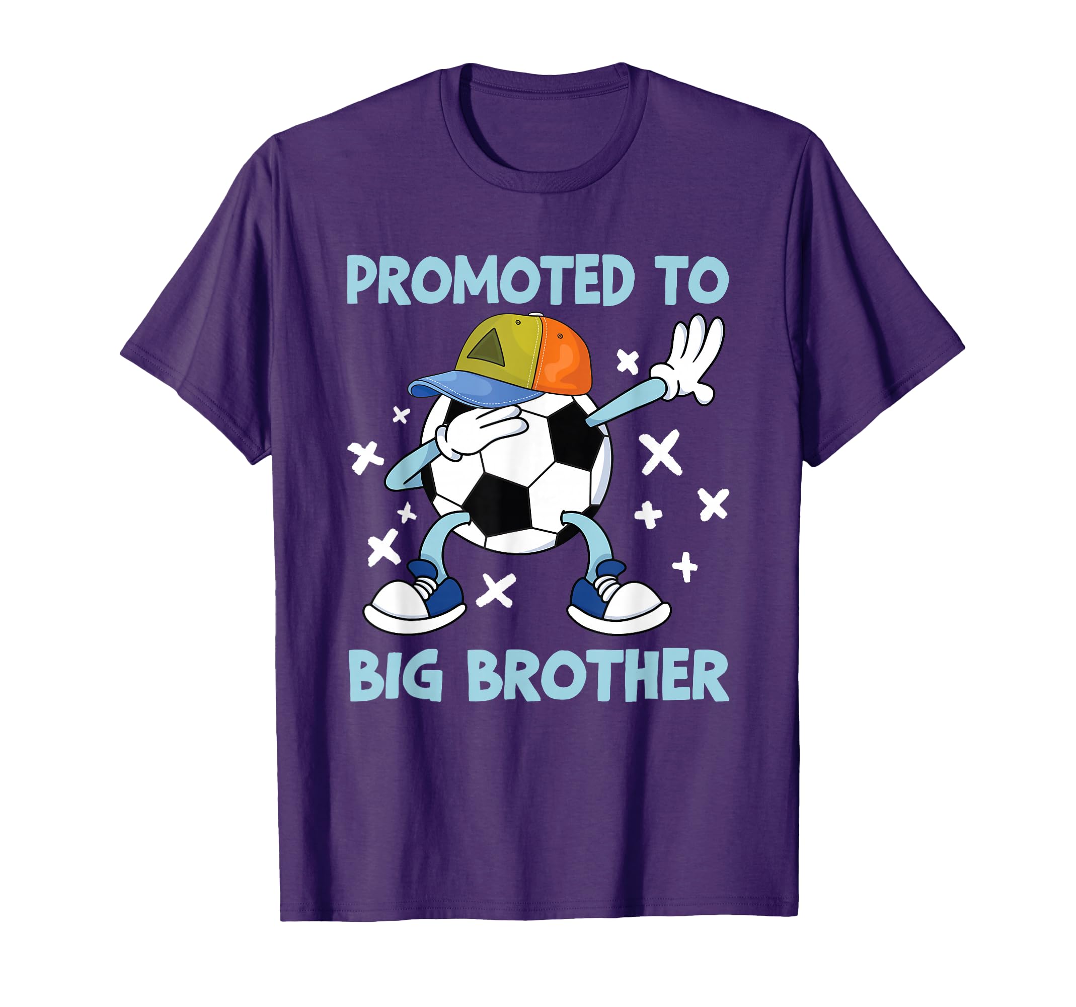 Promoted To Big Brother Soccer T-Shirt - Minimalist Print for Adults - T-Shirt, Sweatshirt, Hoodie