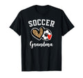 Soccer Grandma Leopard Heart Grandmother T-Shirt - Custom Art Print Unisex - T-Shirt, Sweatshirt, Hoodie