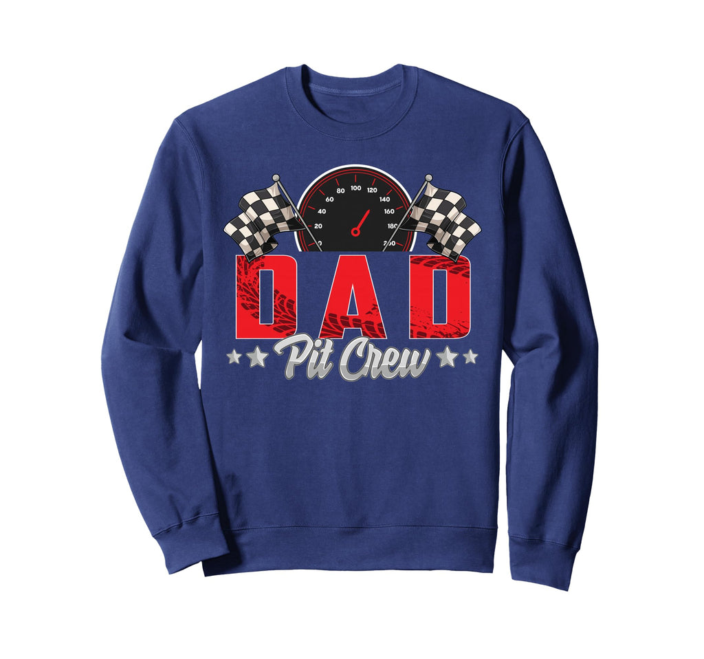Race Car Birthday Party Racing Family Sweatshirt - Minimalist Print Unisex - T-Shirt, Sweatshirt, Hoodie