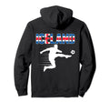 Iceland Soccer Fans Jersey Icelandic Hoodie - Minimalist Print Unisex - T-Shirt, Sweatshirt, Hoodie