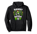 Nanny Birthday Soccer Ball Funny Soccer Hoodie - Trendy Graphic Men Women - T-Shirt, Sweatshirt, Hoodie
