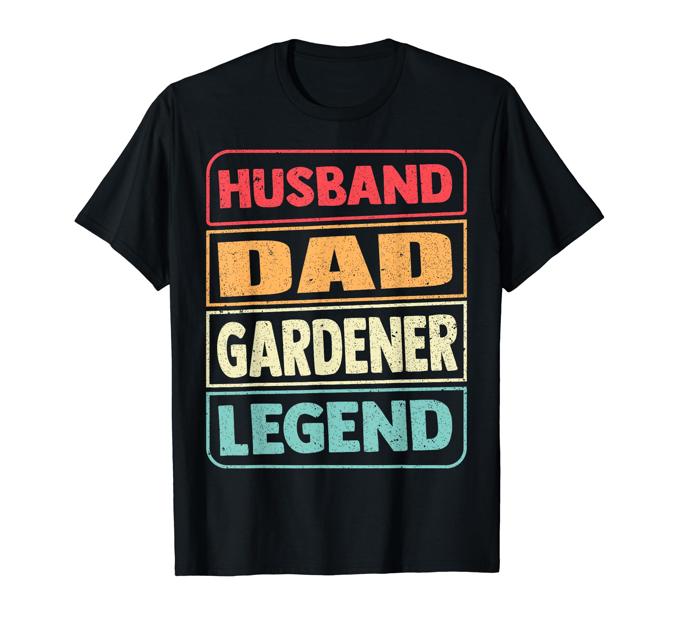 Husband Dad Gardener Gardening Legend T-Shirt - Minimalist Print Unisex - T-Shirt, Sweatshirt, Hoodie