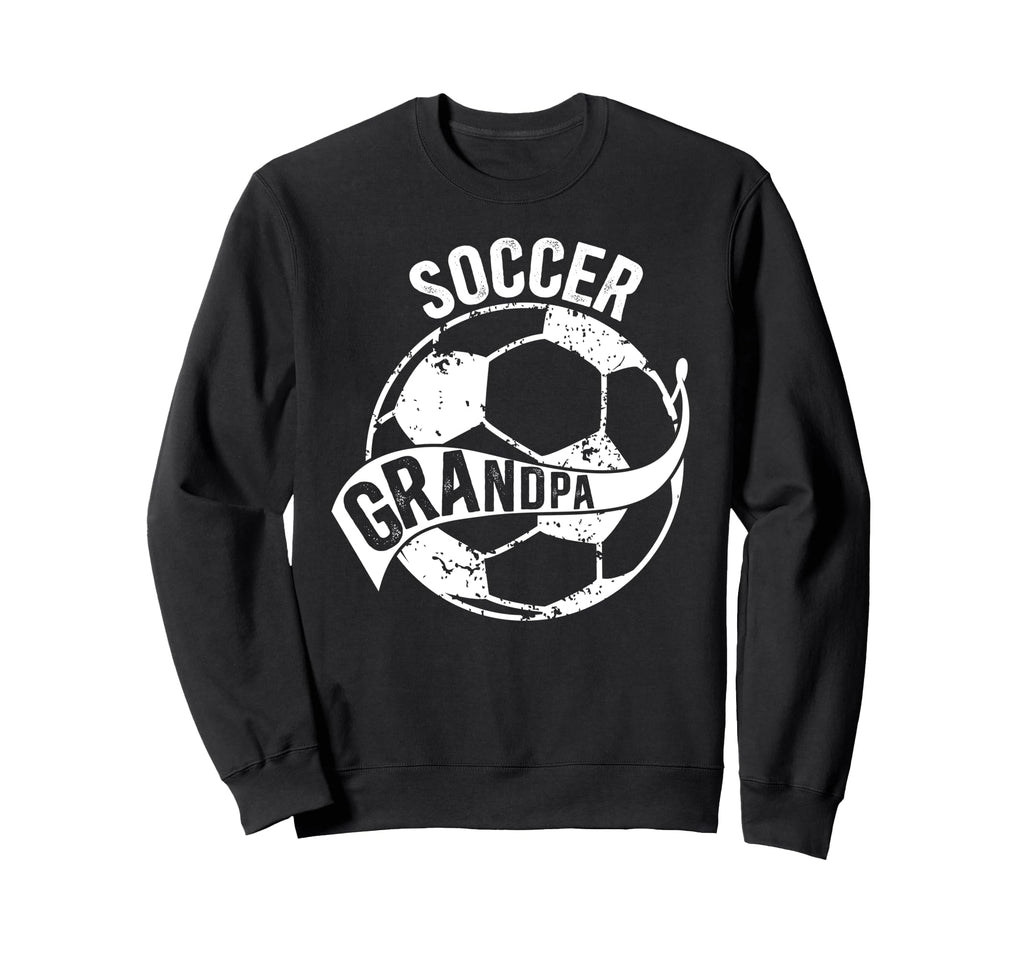 Soccer Grandpa Proud Soccer Player Sweatshirt - Aesthetic Graphic Unisex - T-Shirt, Sweatshirt, Hoodie