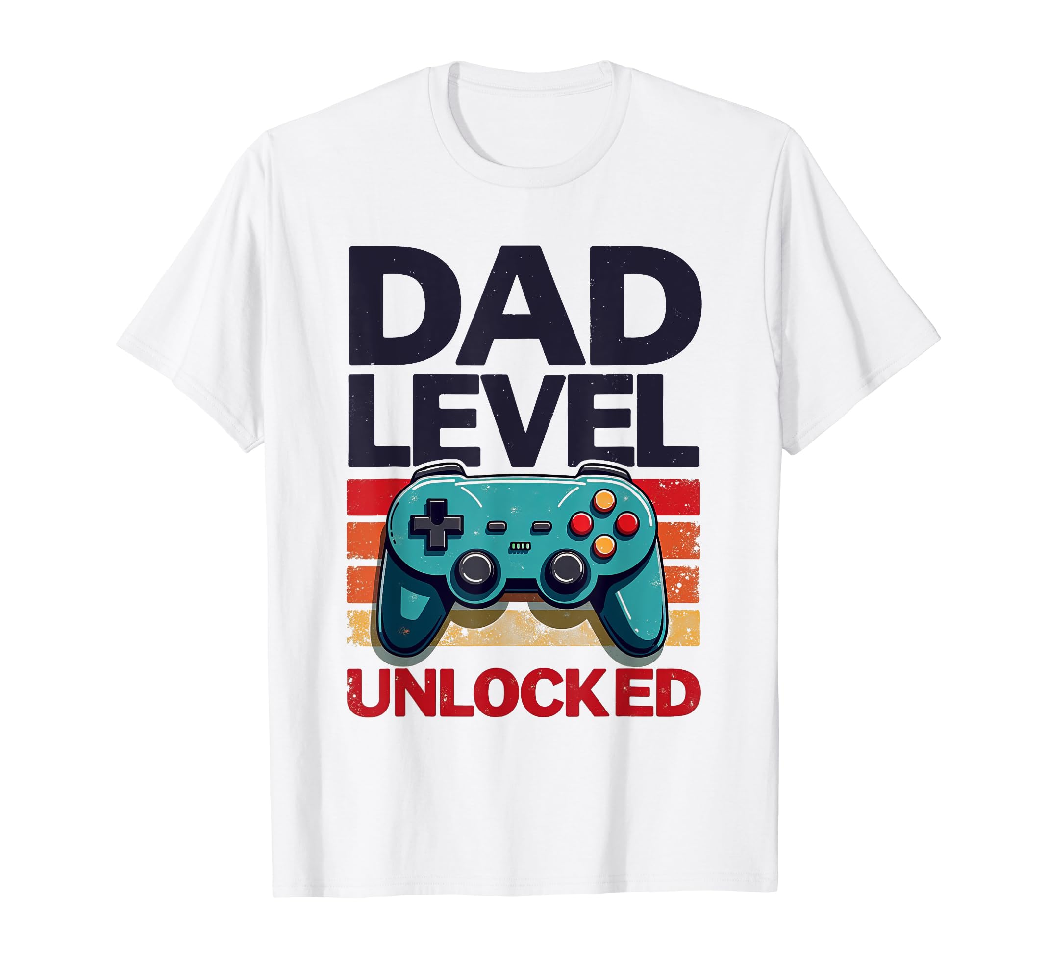 Dad Level Unlocked Funny Gamer Dad T-Shirt - Unique Graphic Unisex - T-Shirt, Sweatshirt, Hoodie