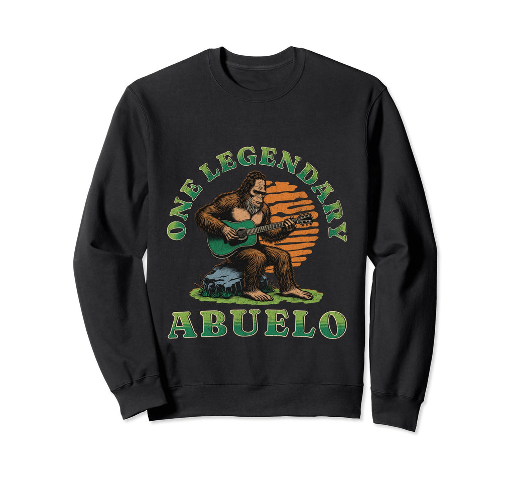 One Legendary Abuelo Funny Fathers Sweatshirt - Graphic Print Men Women - T-Shirt, Sweatshirt, Hoodie