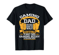 Gamer Fathers Day Funny Video Games T-Shirt - Custom Art Print Men Women - T-Shirt, Sweatshirt, Hoodie