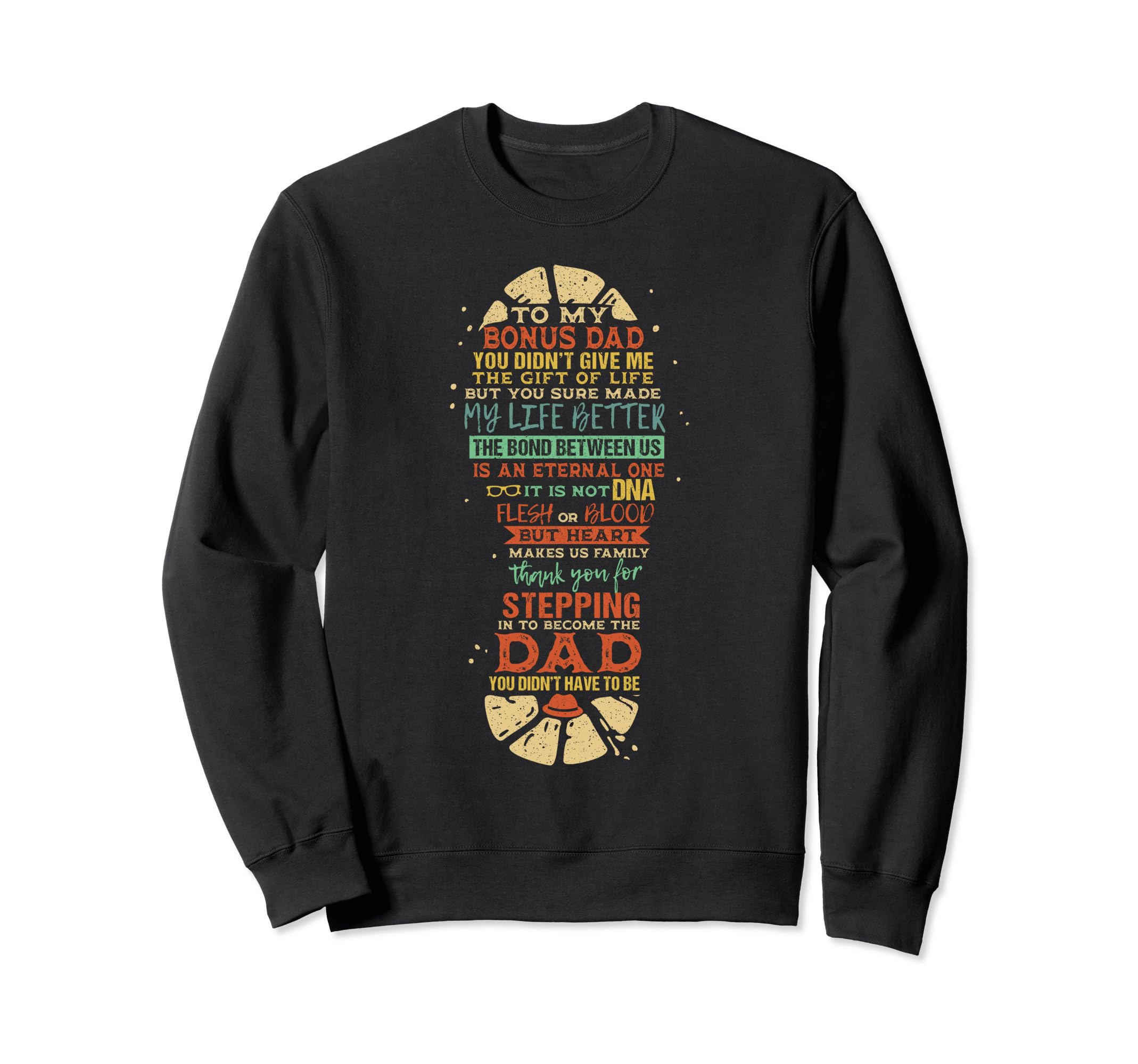 Bonus Dad Fathers Day Gift From Sweatshirt - Minimalist Print Unisex - T-Shirt, Sweatshirt, Hoodie