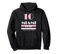 Miami Leo Soccer Fans Related Hoodie - Casual Everyday Wear for Adults - T-Shirt, Sweatshirt, Hoodie