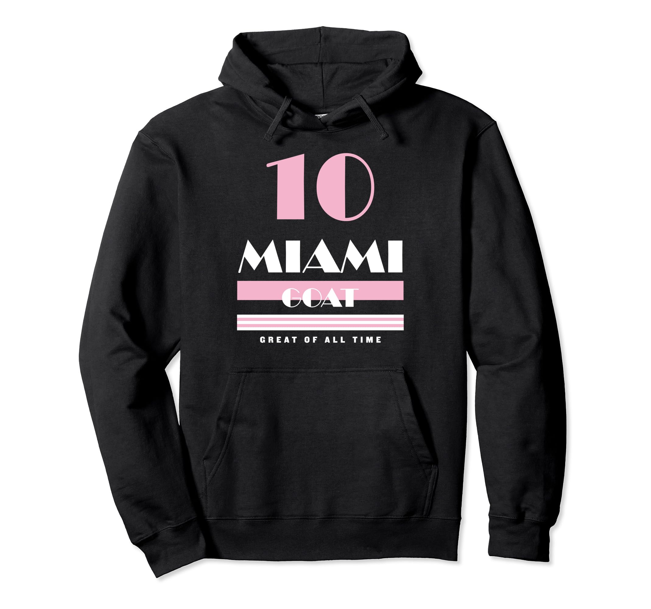 Miami Leo Soccer Fans Related Hoodie - Casual Everyday Wear for Adults - T-Shirt, Sweatshirt, Hoodie
