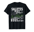 Father Son Fist Bump Veteran Dad T-Shirt - Graphic Print for Adults - T-Shirt, Sweatshirt, Hoodie