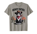 Meowdy Partner Cowboy Tuxedo Cat Dad T-Shirt - Fun Novelty Design Unisex - T-Shirt, Sweatshirt, Hoodie