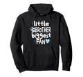 Little Soccer Brother Biggest Fan Soccer Hoodie - Unique Graphic Men Women - T-Shirt, Sweatshirt, Hoodie