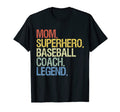 Dad Superhero Baseball Coach Legend Sweatshirt - Unique Graphic Men Women - T-Shirt, Sweatshirt, Hoodie