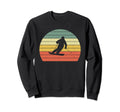 Ski Sunset Skier Skiing Dad Ski Sweatshirt - Trendy Graphic for Adults - T-Shirt, Sweatshirt, Hoodie