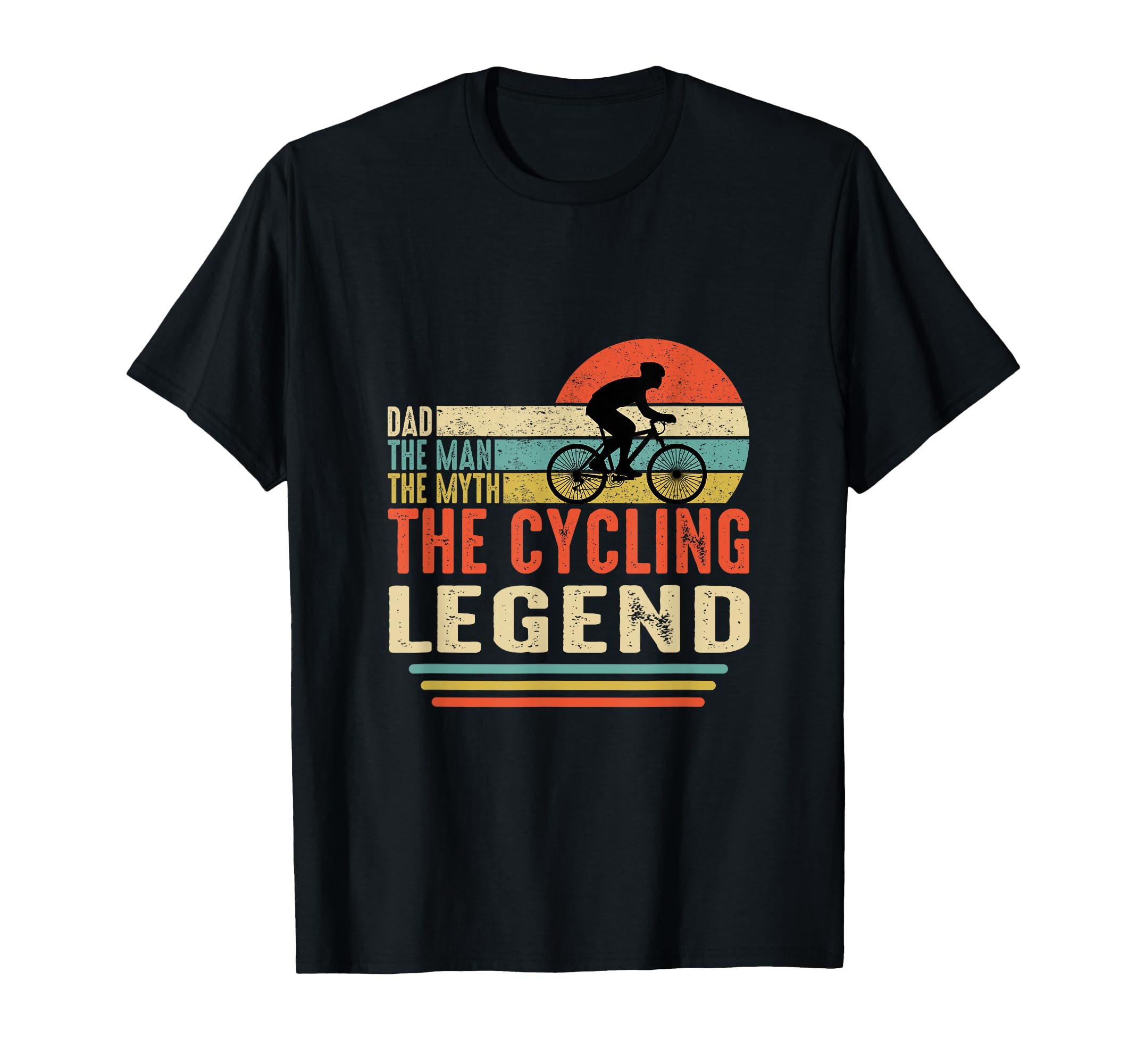 Funny Dad Dad Myth Cycling Legend T-Shirt - Custom Art Print Unisex - T-Shirt, Sweatshirt, Hoodie