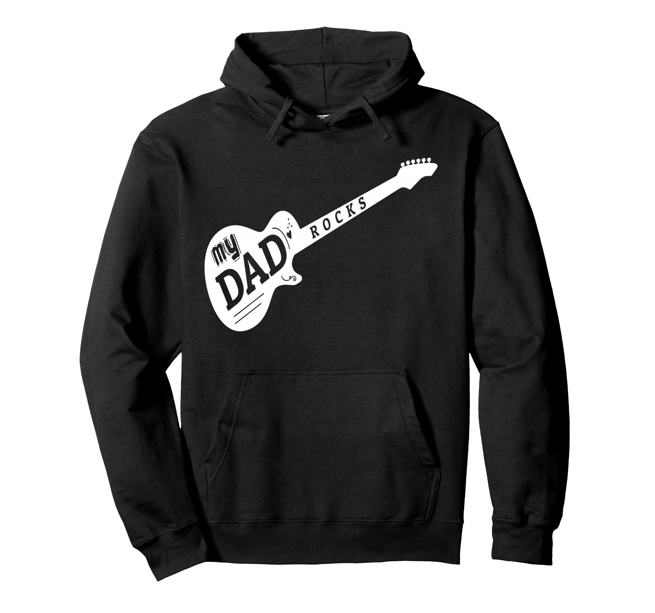 My Dad Rocks Daddy Pa Fathers Day Hoodie - Aesthetic Graphic Men Women - T-Shirt, Sweatshirt, Hoodie